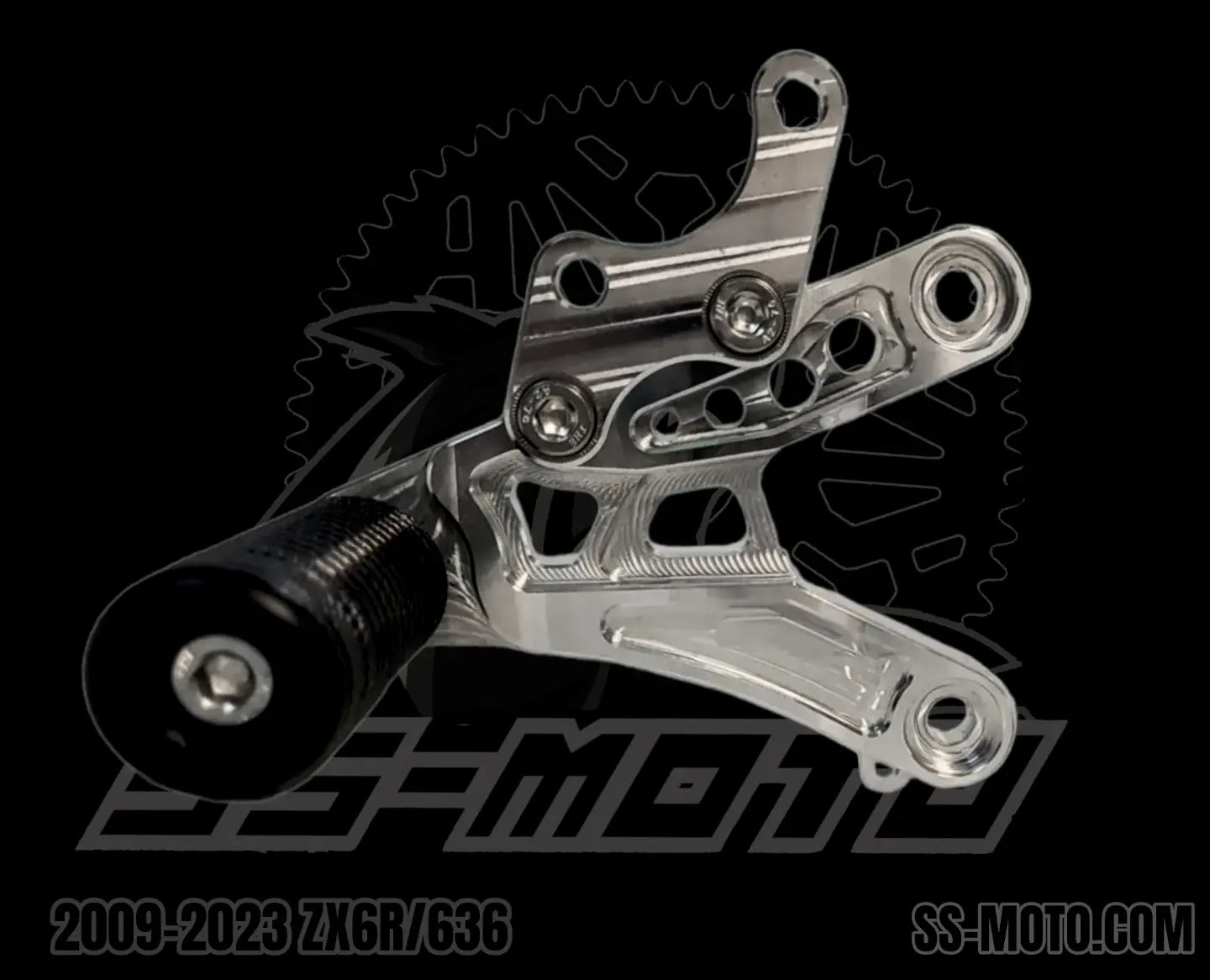 Rearsets with Solid Pegs - SS-MOTO