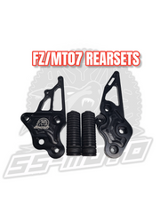 Rearsets with Solid Pegs - SS-MOTO