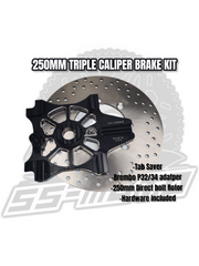 250mm Triple Caliper Brake Bracket - SS-MOTO