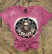 Ladies Skull & Sprocket Tee - SS-MOTO