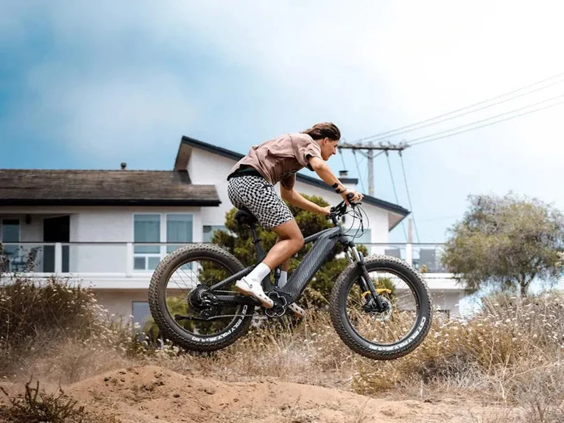 HIMIWAY D7 / Full Suspension MTN/HUNTING Electric Bike