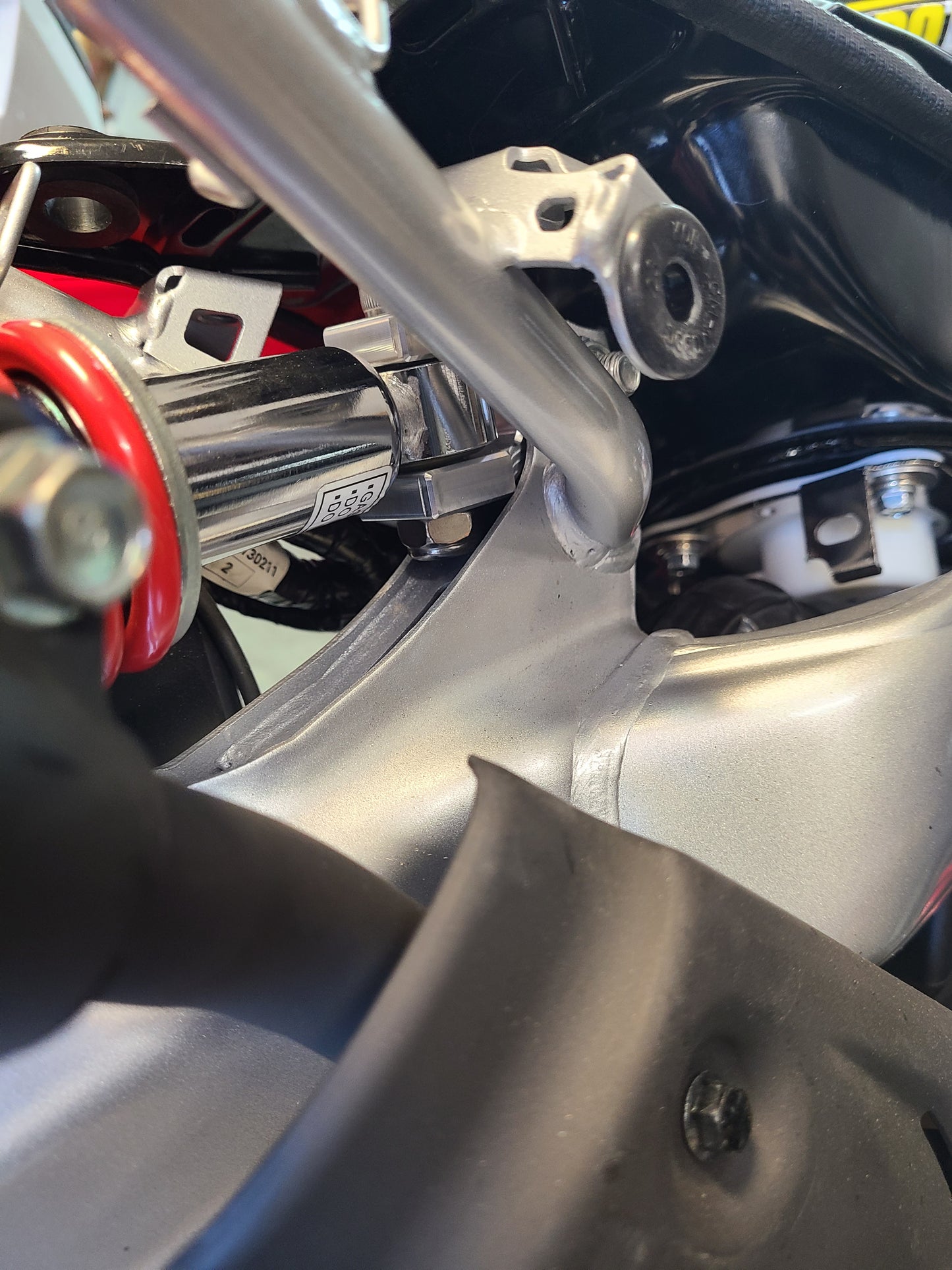 CRF110 REAR SHOCK EXTENDER - SS-MOTO 