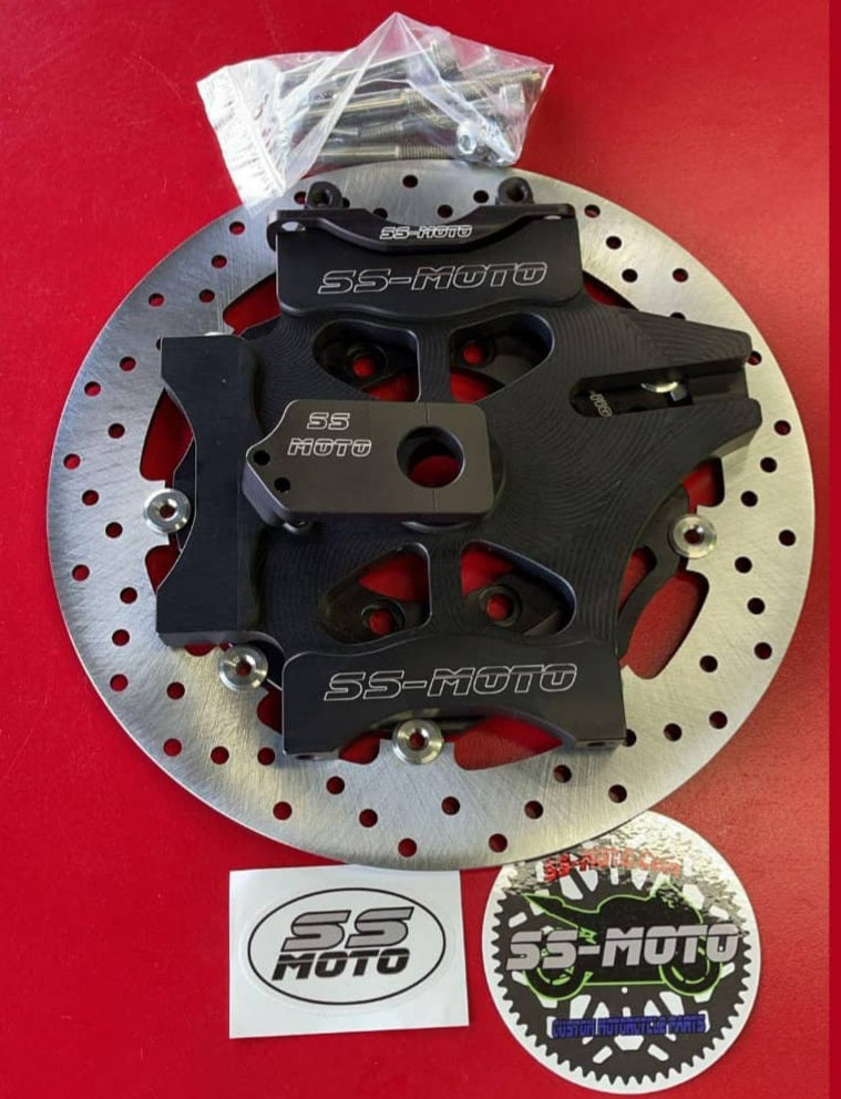 310MM TRIPLE CALIPER BRAKE BRACKET KITS - SS-MOTO 